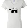 Women's Short Sleeve V-Neck T-Shirt Thumbnail