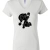 Women's Short Sleeve V-Neck T-Shirt Thumbnail