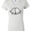 Women's Short Sleeve V-Neck T-Shirt Thumbnail