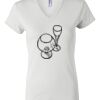 Women's Short Sleeve V-Neck T-Shirt Thumbnail