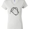 Women's Short Sleeve V-Neck T-Shirt Thumbnail