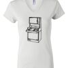 Women's Short Sleeve V-Neck T-Shirt Thumbnail