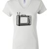 Women's Short Sleeve V-Neck T-Shirt Thumbnail