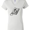 Women's Short Sleeve V-Neck T-Shirt Thumbnail