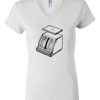 Women's Short Sleeve V-Neck T-Shirt Thumbnail