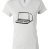 Women's Short Sleeve V-Neck T-Shirt Thumbnail