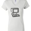 Women's Short Sleeve V-Neck T-Shirt Thumbnail