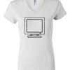 Women's Short Sleeve V-Neck T-Shirt Thumbnail