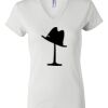 Women's Short Sleeve V-Neck T-Shirt Thumbnail