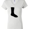 Women's Short Sleeve V-Neck T-Shirt Thumbnail