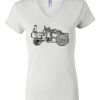 Women's Short Sleeve V-Neck T-Shirt Thumbnail