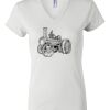 Women's Short Sleeve V-Neck T-Shirt Thumbnail