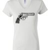 Women's Short Sleeve V-Neck T-Shirt Thumbnail