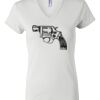 Women's Short Sleeve V-Neck T-Shirt Thumbnail