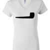 Women's Short Sleeve V-Neck T-Shirt Thumbnail