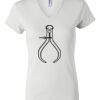 Women's Short Sleeve V-Neck T-Shirt Thumbnail