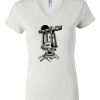 Women's Short Sleeve V-Neck T-Shirt Thumbnail