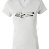 Women's Short Sleeve V-Neck T-Shirt Thumbnail