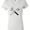 Women's Short Sleeve V-Neck T-Shirt Thumbnail