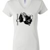 Women's Short Sleeve V-Neck T-Shirt Thumbnail