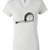 Women's Short Sleeve V-Neck T-Shirt Thumbnail