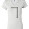 Women's Short Sleeve V-Neck T-Shirt Thumbnail