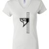 Women's Short Sleeve V-Neck T-Shirt Thumbnail