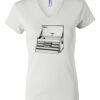 Women's Short Sleeve V-Neck T-Shirt Thumbnail