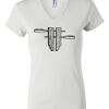 Women's Short Sleeve V-Neck T-Shirt Thumbnail