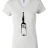 Women's Short Sleeve V-Neck T-Shirt Thumbnail