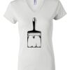 Women's Short Sleeve V-Neck T-Shirt Thumbnail