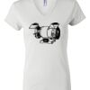 Women's Short Sleeve V-Neck T-Shirt Thumbnail