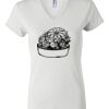 Women's Short Sleeve V-Neck T-Shirt Thumbnail