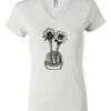 Women's Short Sleeve V-Neck T-Shirt Thumbnail