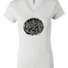 Women's Short Sleeve V-Neck T-Shirt Thumbnail