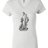 Women's Short Sleeve V-Neck T-Shirt Thumbnail