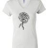 Women's Short Sleeve V-Neck T-Shirt Thumbnail