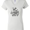 Women's Short Sleeve V-Neck T-Shirt Thumbnail