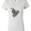 Women's Short Sleeve V-Neck T-Shirt Thumbnail