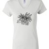 Women's Short Sleeve V-Neck T-Shirt Thumbnail