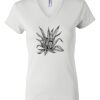 Women's Short Sleeve V-Neck T-Shirt Thumbnail