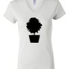 Women's Short Sleeve V-Neck T-Shirt Thumbnail