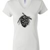 Women's Short Sleeve V-Neck T-Shirt Thumbnail