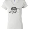 Women's Short Sleeve V-Neck T-Shirt Thumbnail