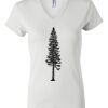 Women's Short Sleeve V-Neck T-Shirt Thumbnail