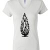 Women's Short Sleeve V-Neck T-Shirt Thumbnail