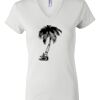 Women's Short Sleeve V-Neck T-Shirt Thumbnail