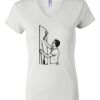 Women's Short Sleeve V-Neck T-Shirt Thumbnail