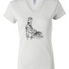 Women's Short Sleeve V-Neck T-Shirt Thumbnail