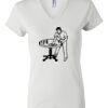 Women's Short Sleeve V-Neck T-Shirt Thumbnail